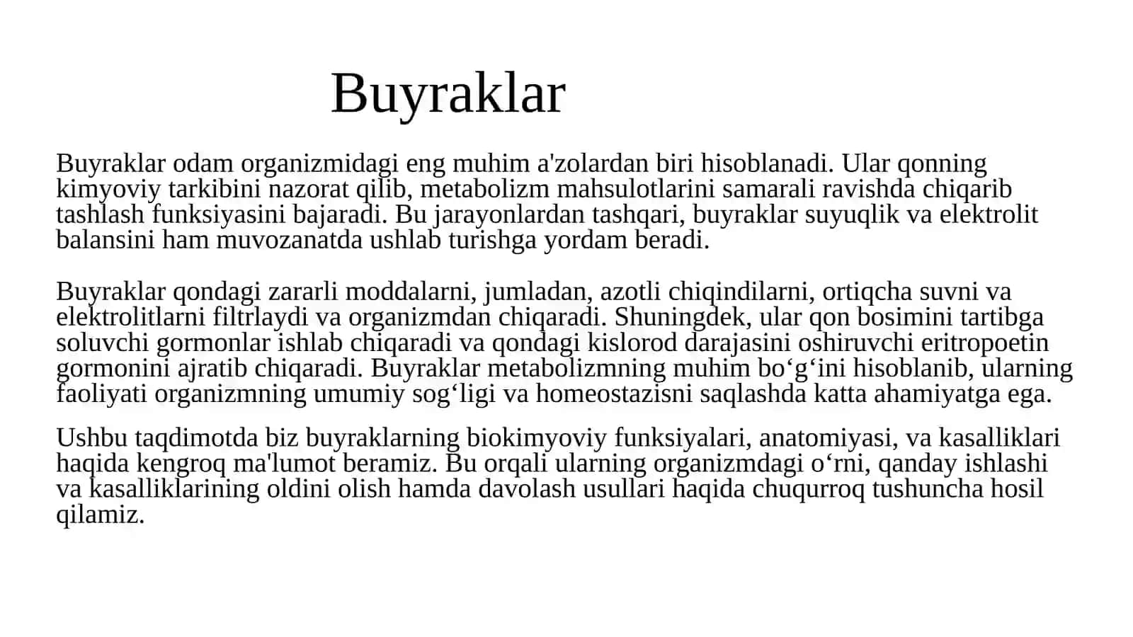 Buyraklar 2