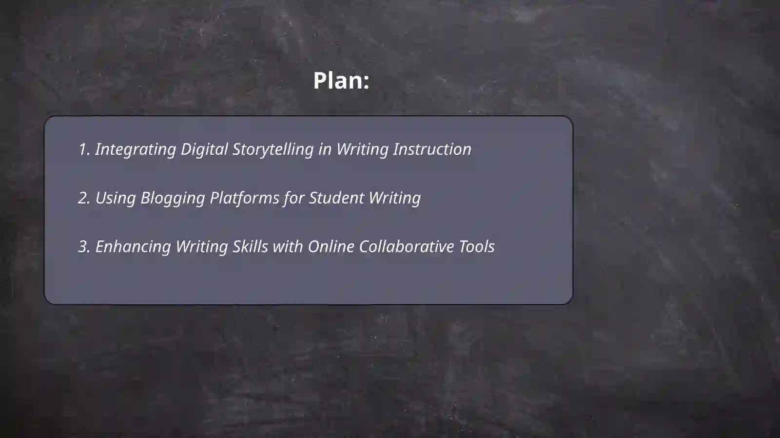 Teaching writing with modern technologies 2