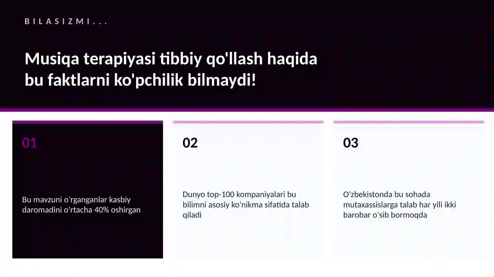 Musiqa terapiyasi tibbiy qo'llash 2