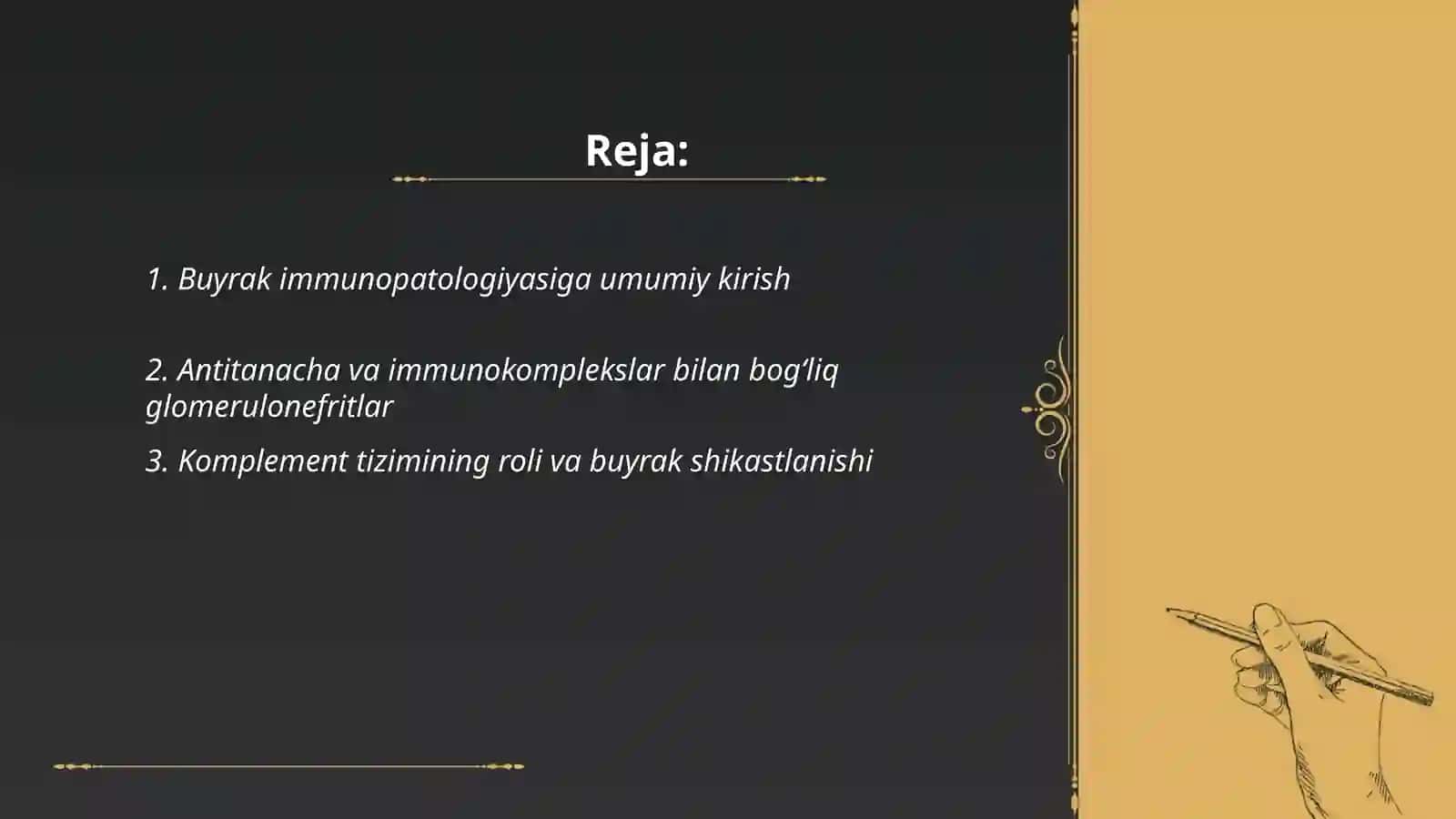 Buyrak kasalliklarini imunopatologiyasi 2