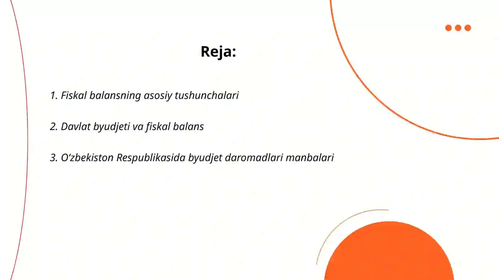 O’zbekiston Respublikasida fiskal balansdinamikasi tahlili 2