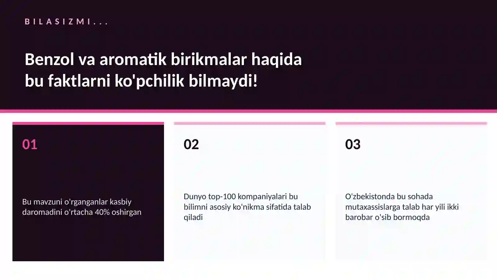 Benzol va aromatik birikmalar 2