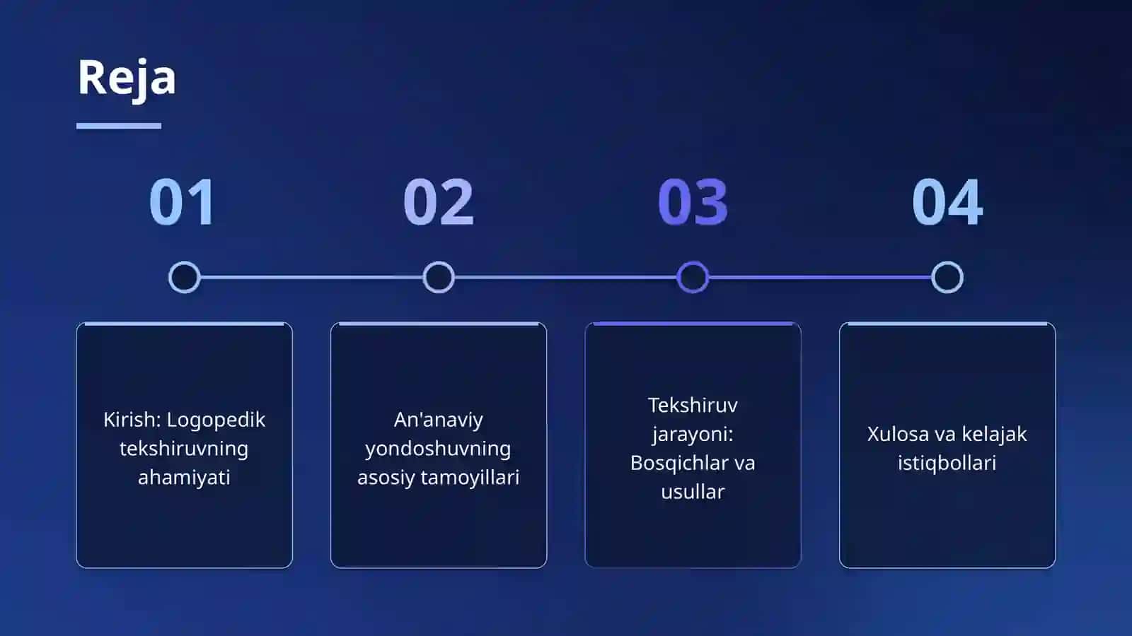 Logopedik tekshiruvda an'naviy yondoshuv. Logopedik tekshiruvning mazmuni va mohiyati. 2