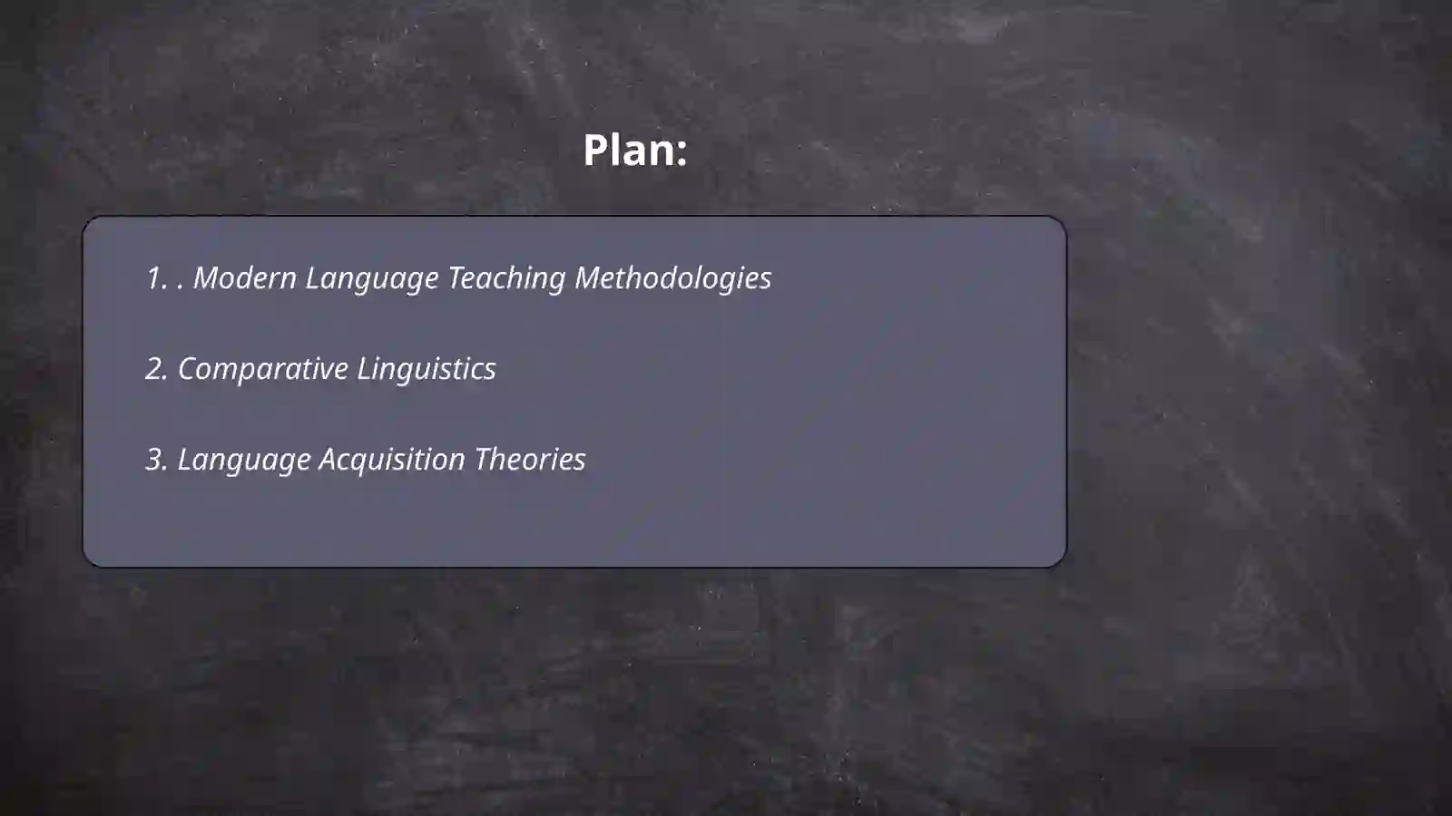 Modern Language Teaching Methodologies 2