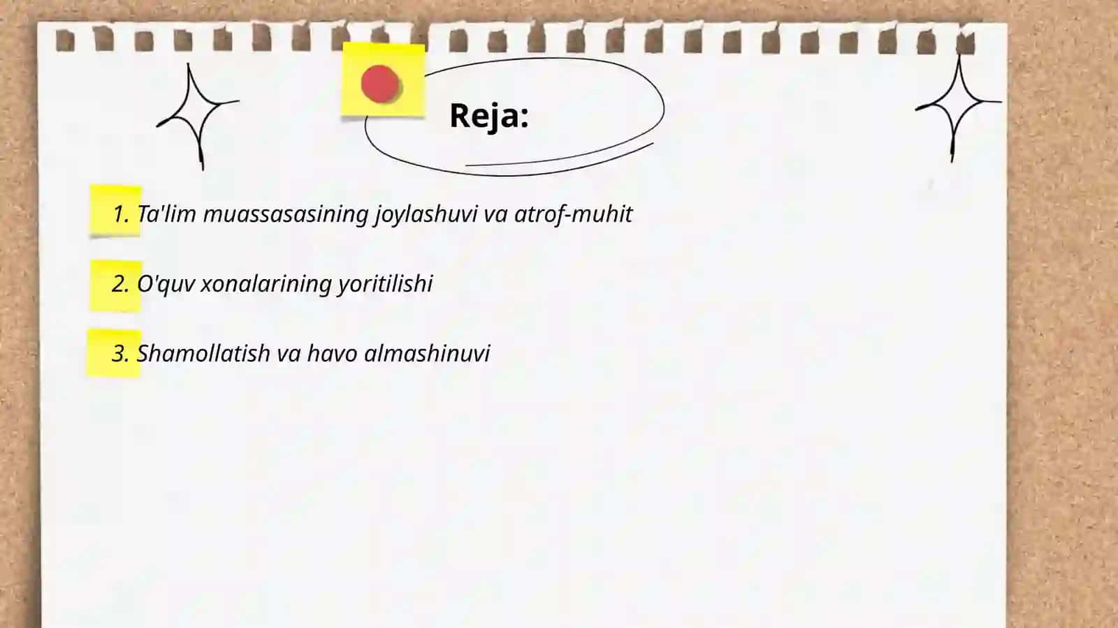 Umum'talim maktablariga boʻlgan umumiy gigiyenik talablar 2