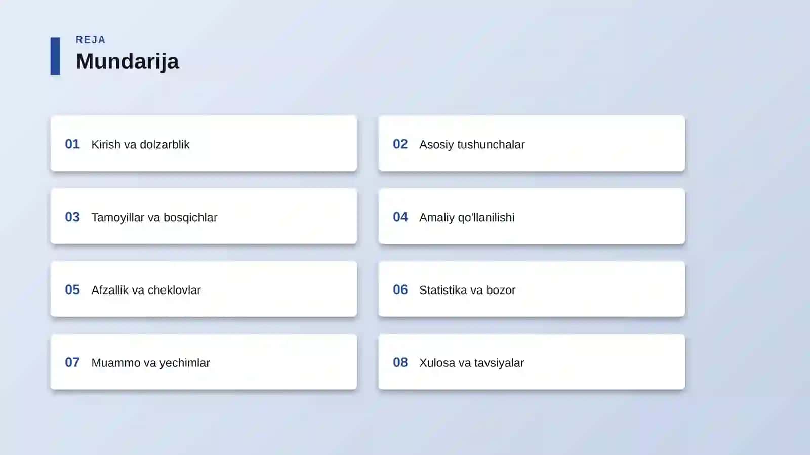 Machine Learning asoslari — 2026 trendlari 2