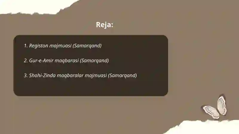 Registon majmuasi (Samarqand) 2
