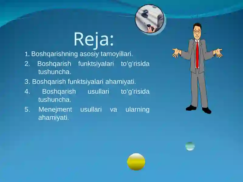 Boshqarishning asosiy tamoyillari 2