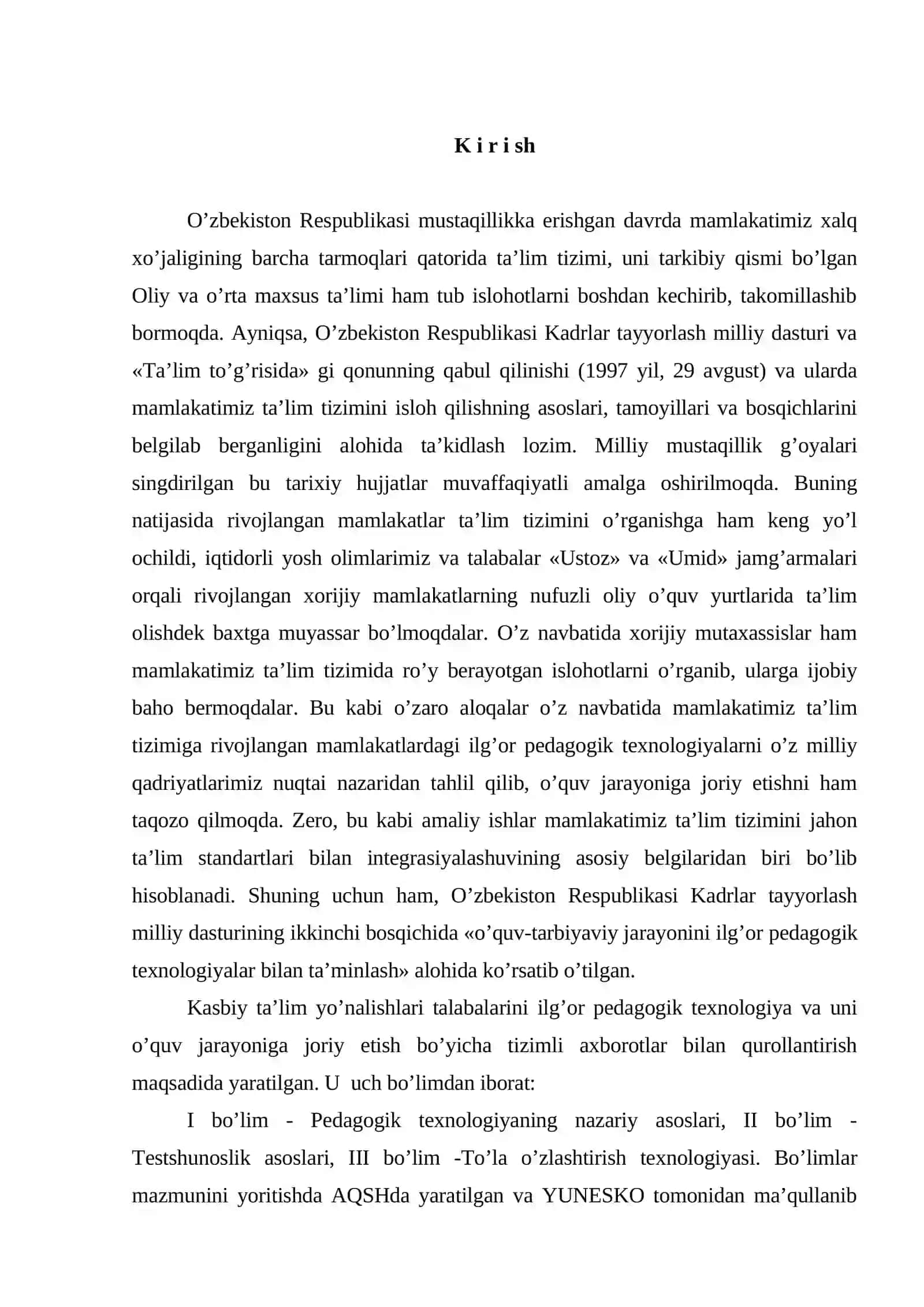 Tanqidiy fikrlashga o’rgatish pedagogik texnologiyasi 2