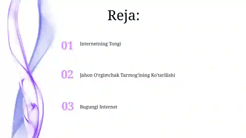 Internetning Yuksalishi 2