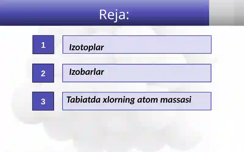 Izotoplar.Izobarlar 2
