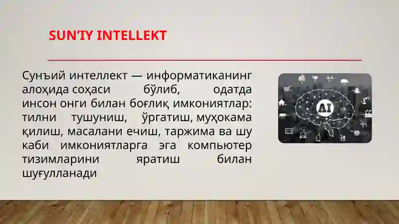 Sun’iy intellekt 2