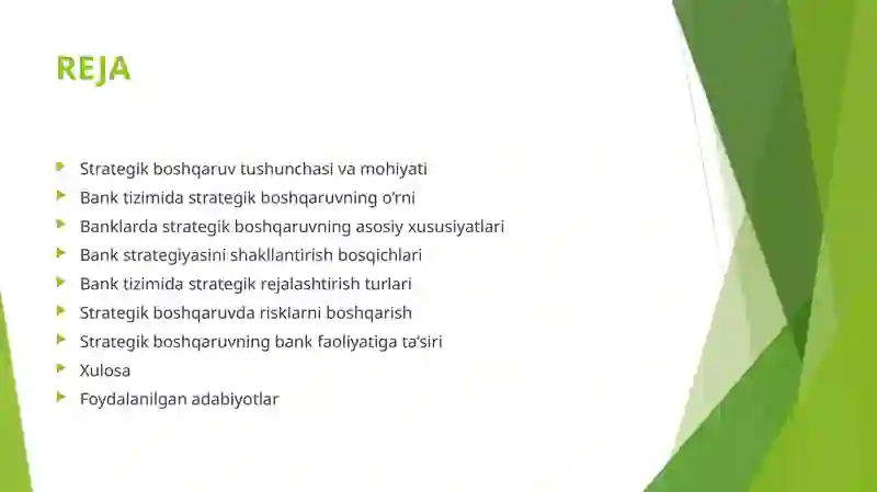 Banktizimidastrategikboshqaruvningxususiyatlari 2