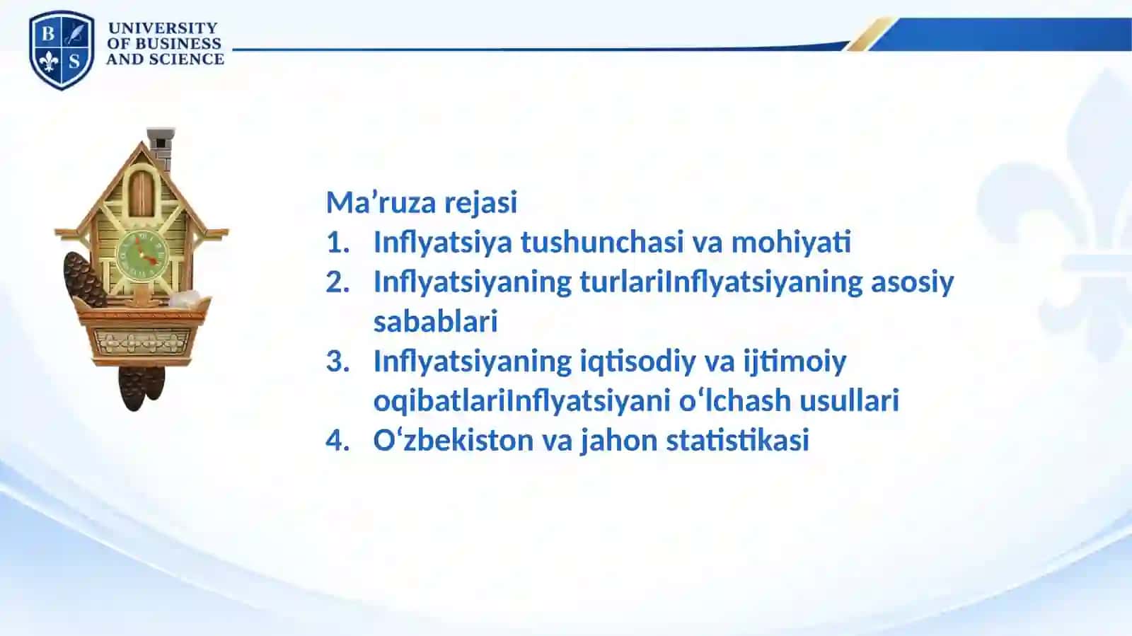 INFLYATSIYA VA AKSILINFLYATSIYA SIYOSATI 2