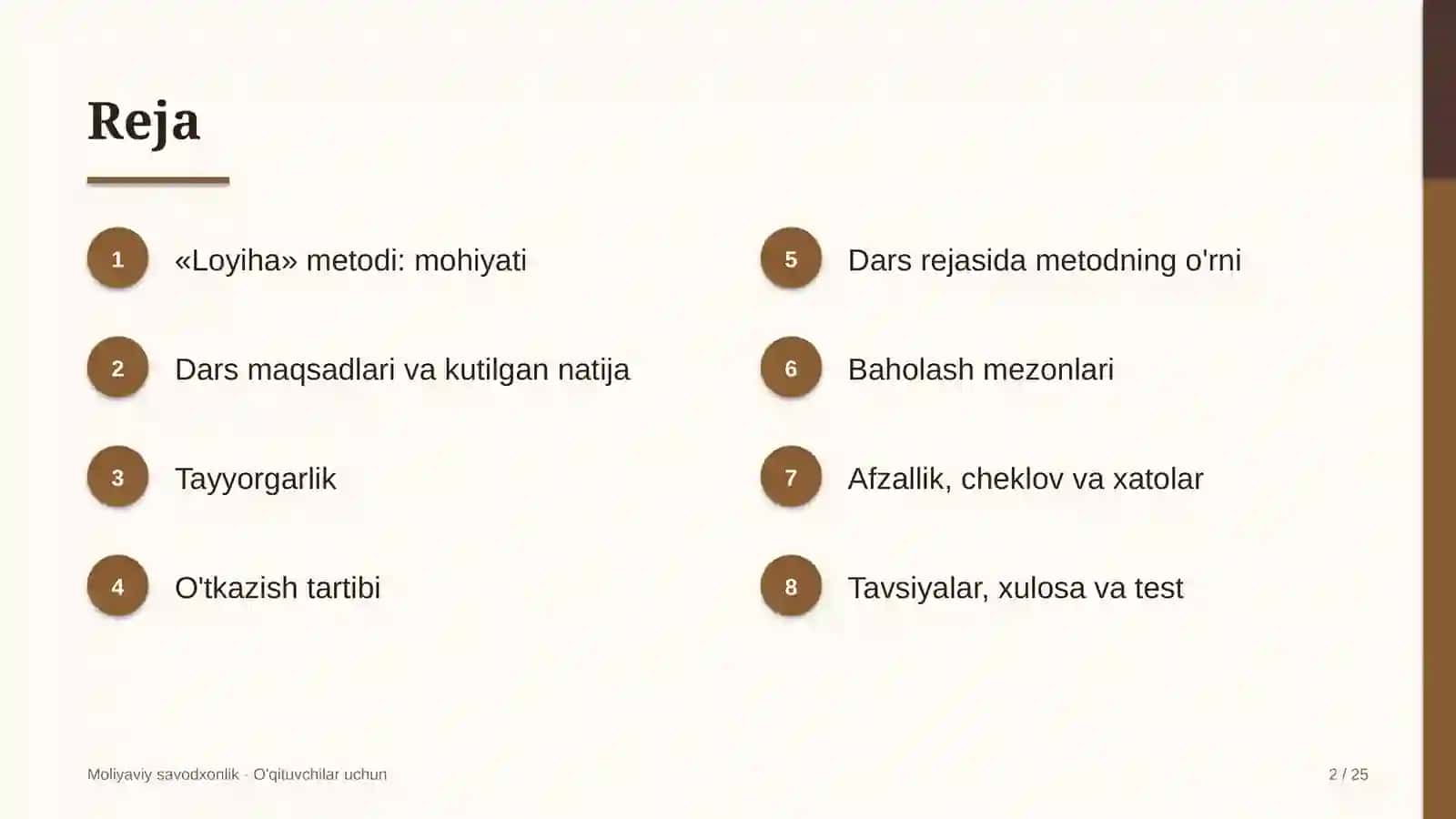 moliyaviy savodxonlik darslarida loyiha metodidan foydalanish 3048 2