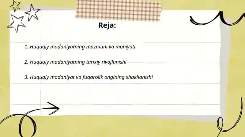 Huquqiy madaniyat 2