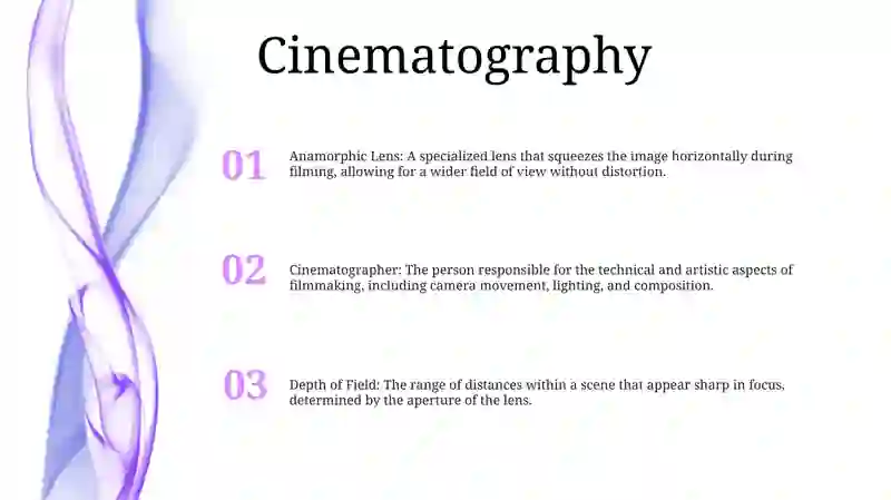 Films Glossary Sentence 2