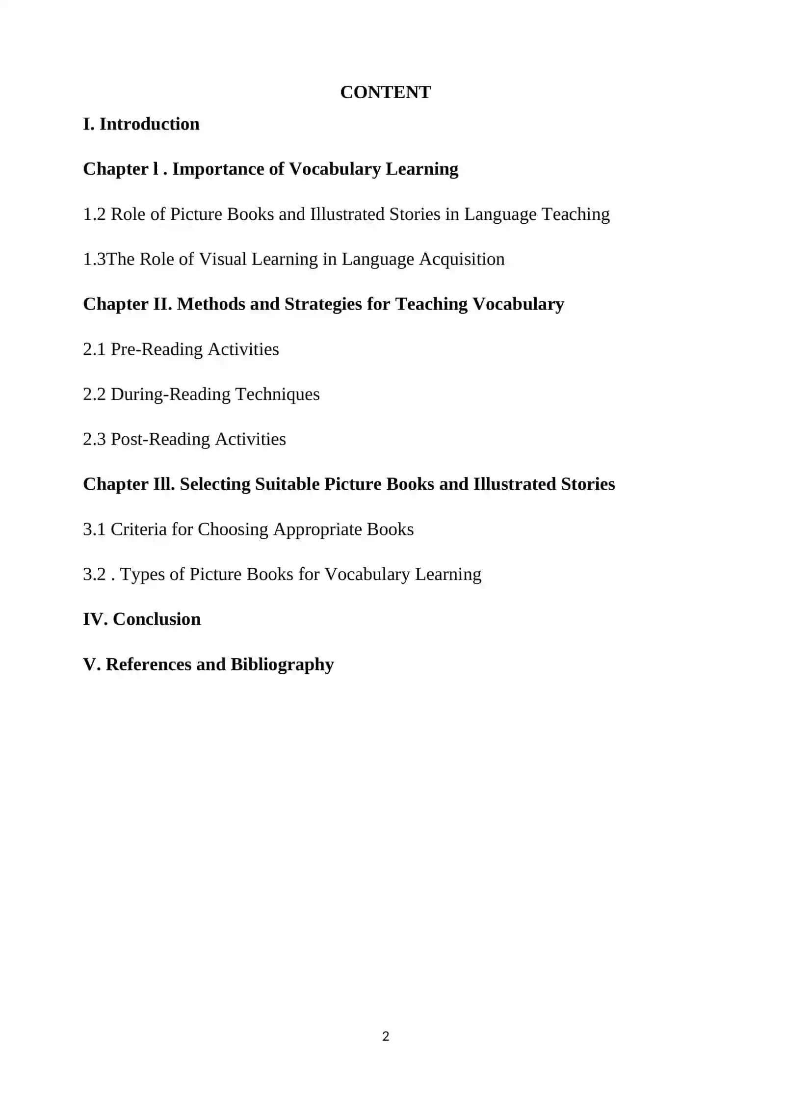 “Using Picture Books and Illustrated Stories to Teach English Vocabulary” 2