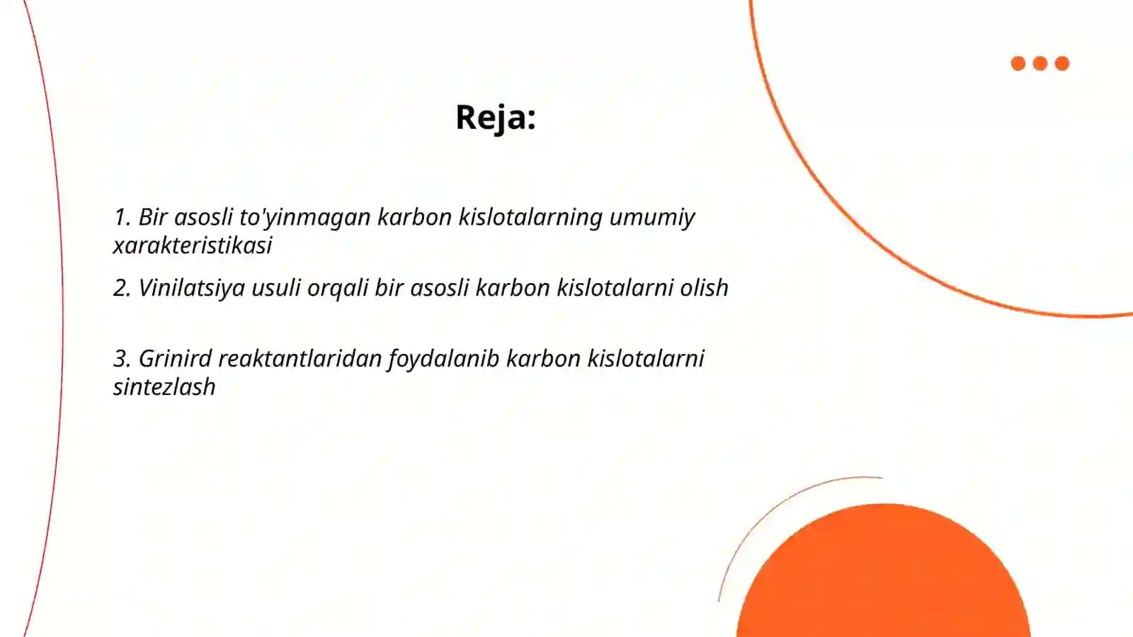 Bir аsоsli kаrbоn kislоtаlаrning оlinish usullаri 2