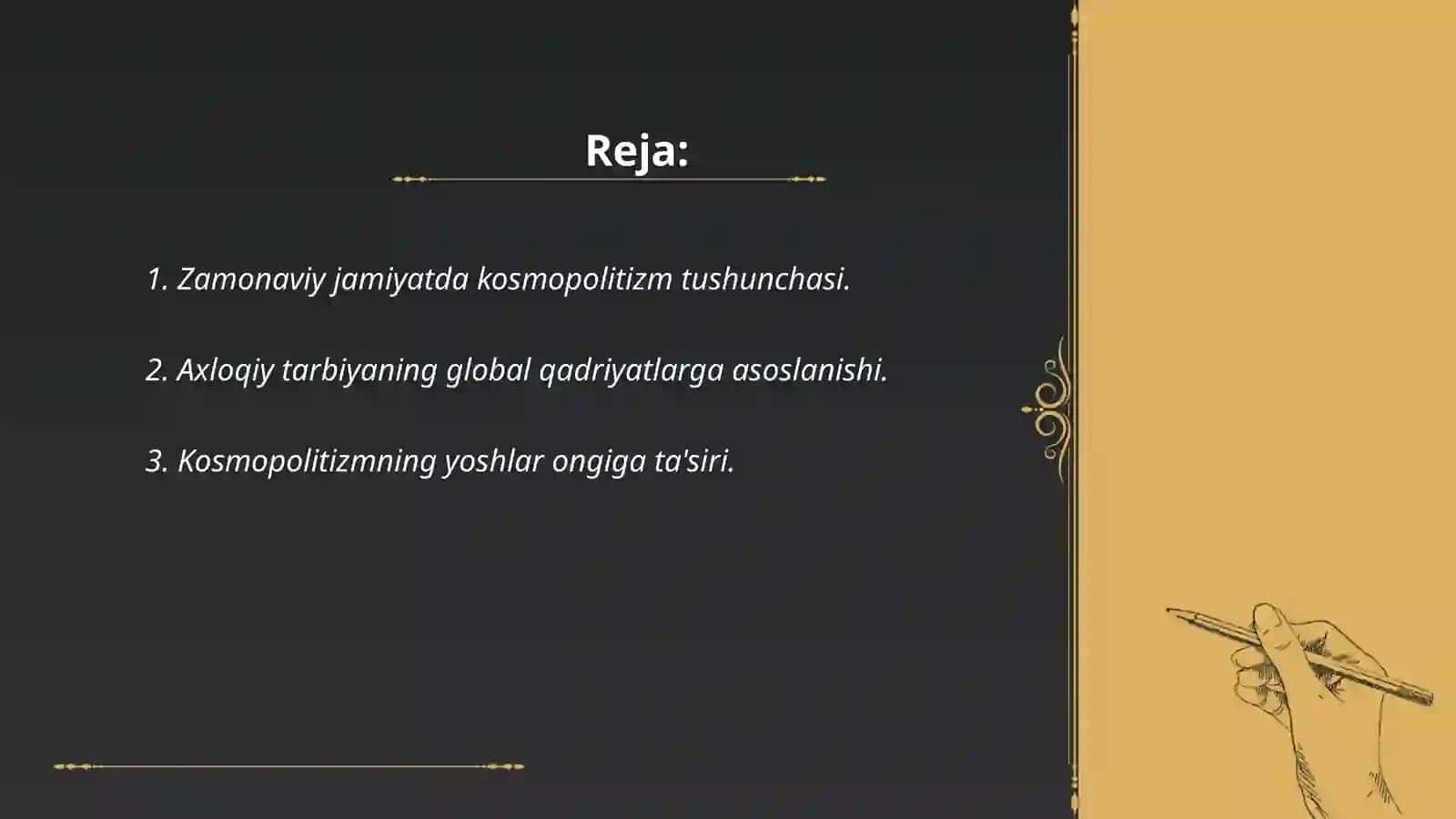Zamonaviy axloqiy tarbiyada kosmopolitizmga moyillik 2