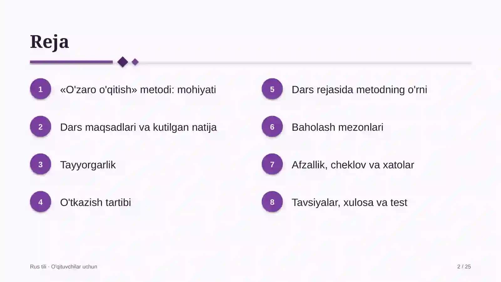 rus tili darslarida o'zaro o'qitish metodidan foydalanish 6486 2