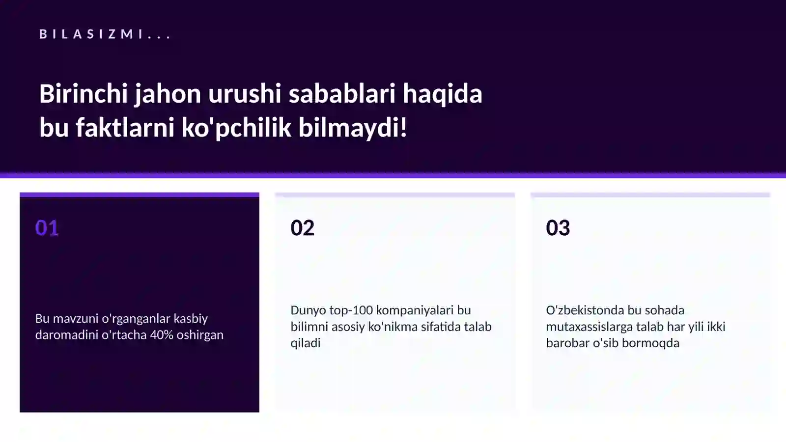 Birinchi jahon urushi sabablari 2