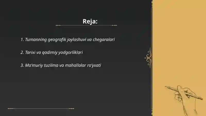 Qashqadaryo viloyati Yakkabogʻ tumani haqida turli malumotlar toʻplash 2