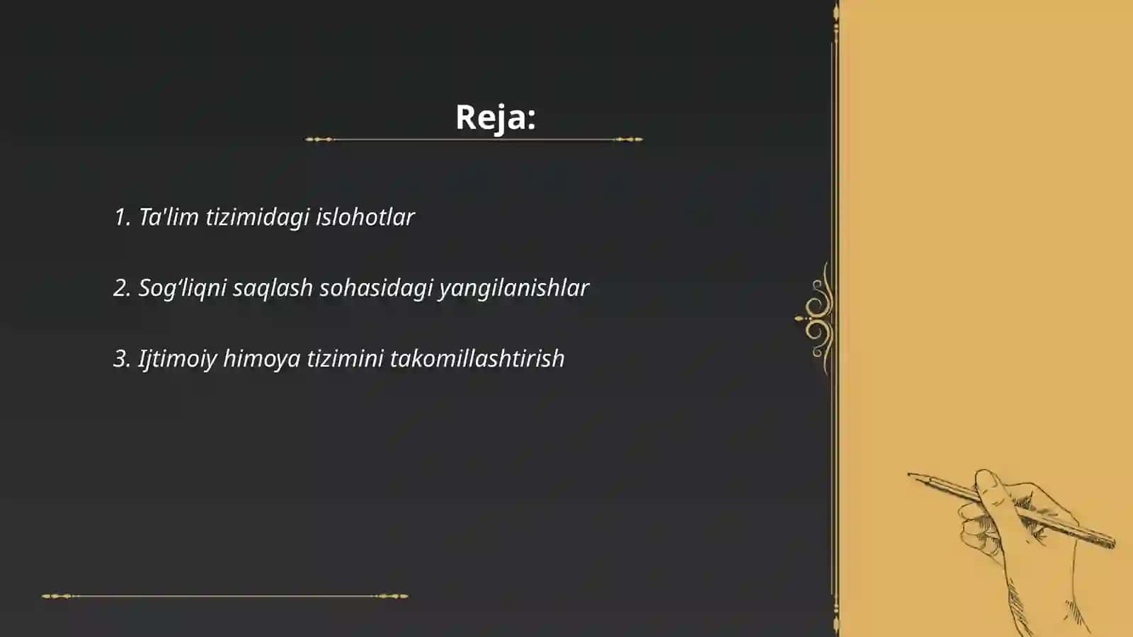 Ta'lim tizimidagi islohotlar 2