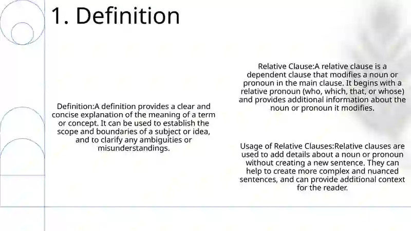 Relative Clause 2