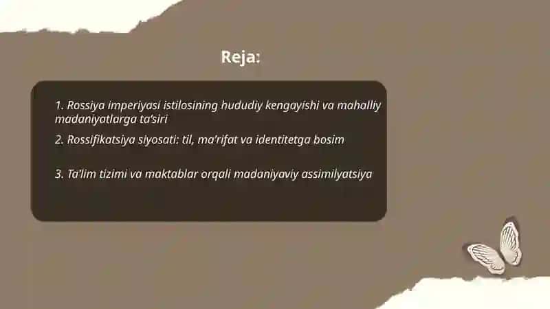 Rossiya imperiyasi istelosi va milliy madaniyatga taʼsiri 2