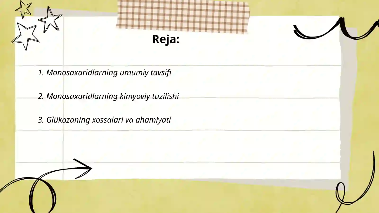 Monosaxaridlar va ularning xossalari 2