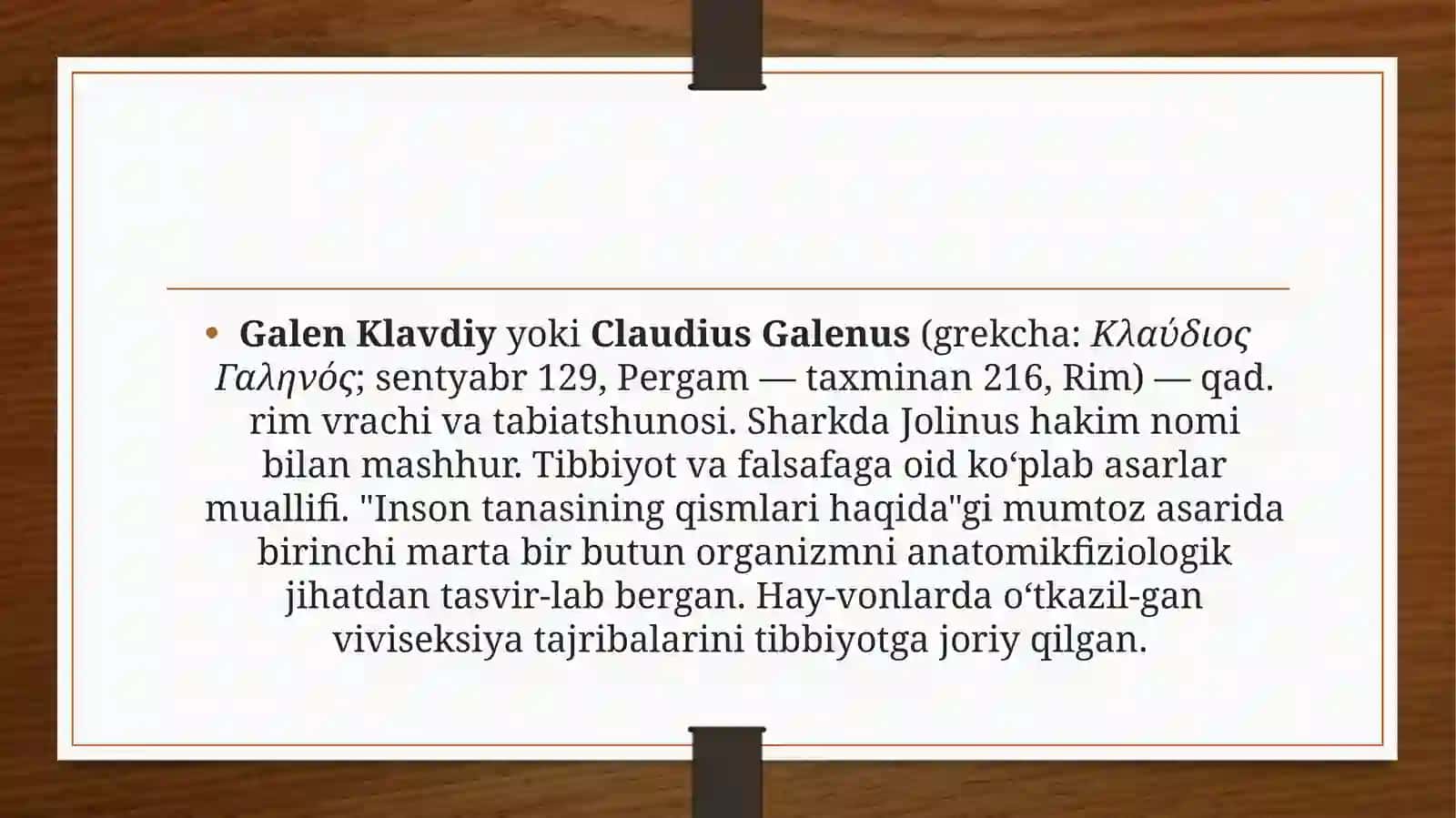 GALEN PEREPARATLARI VA TAYYOR DORI PEREPARATLARI ISHLAB CHIQARISHDAGI OMILLARI 2