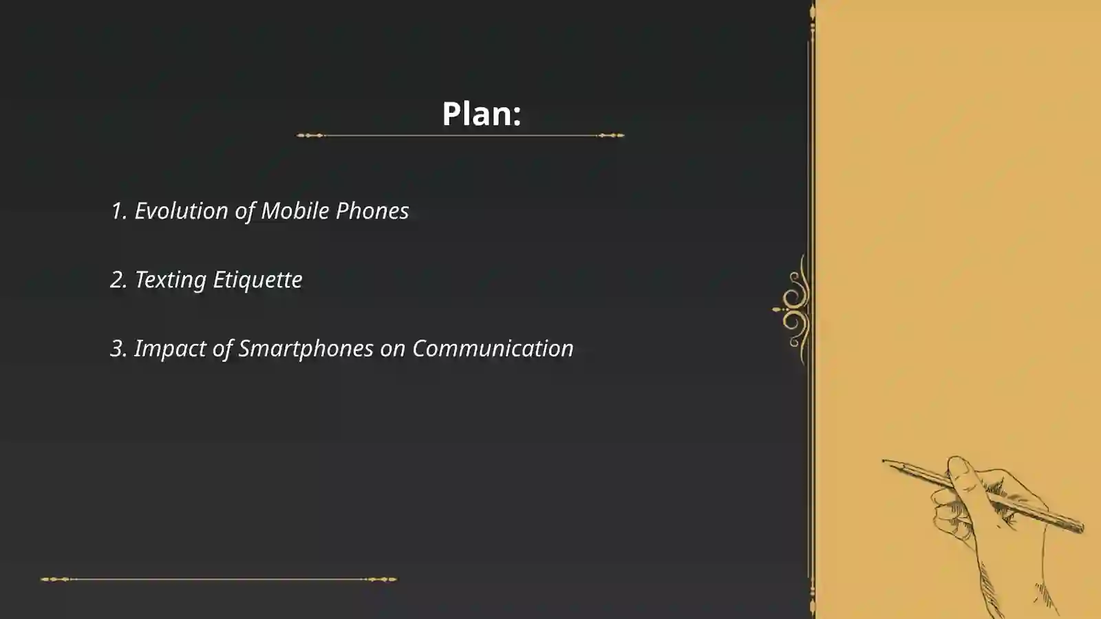Phoning and texting 2