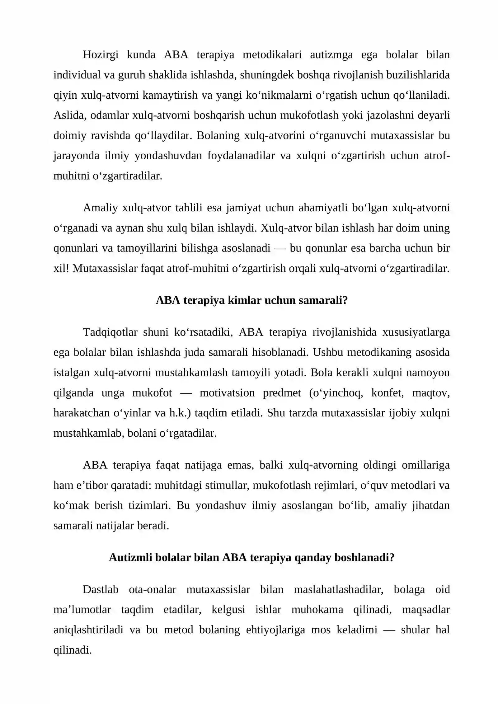 ABA TERAPIYA 2