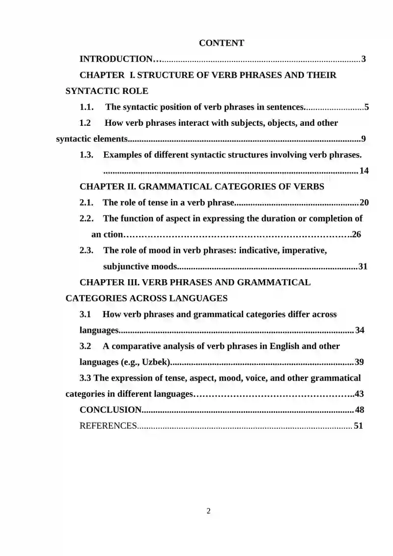 Course Work on Learning Language Aspect 2