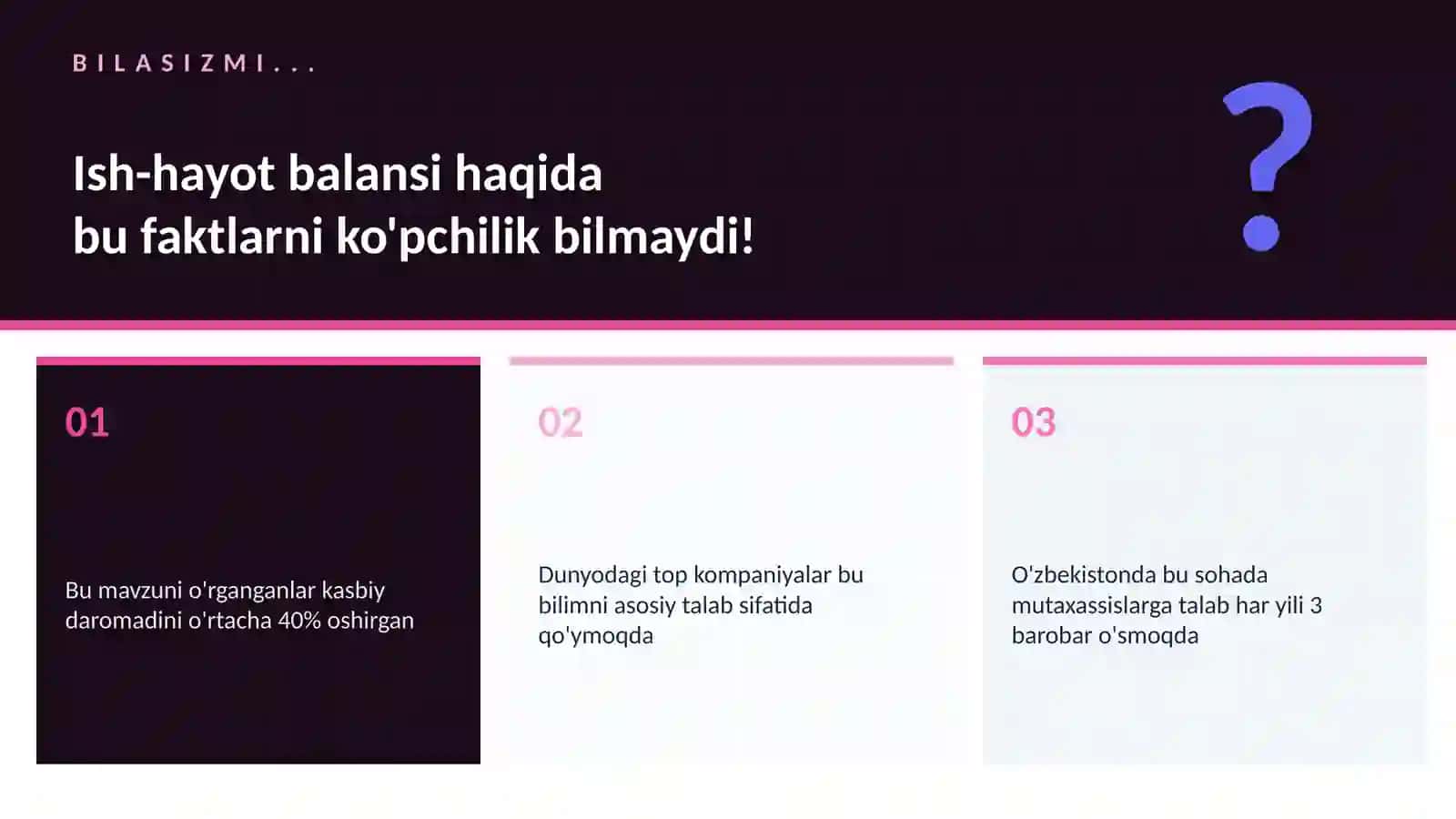 Ish-hayot balansi 2