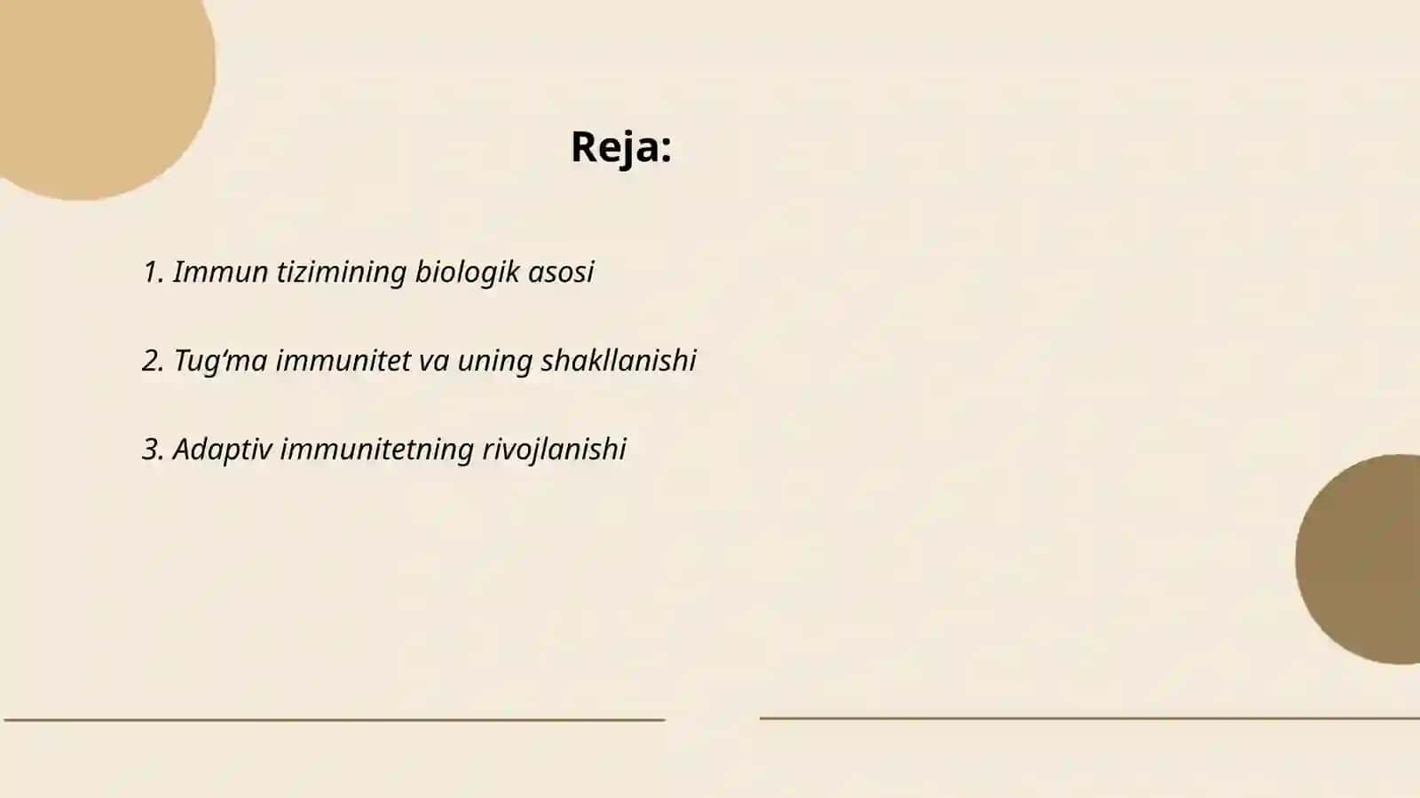 Immun tiziming shakllanishi va yoshga qarab òzgarishi 2