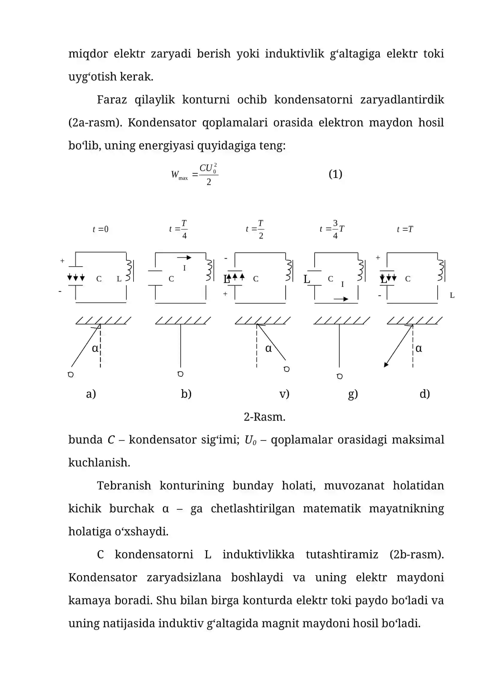 Elektromagnit tebranishlar va to‘lqinlar 2