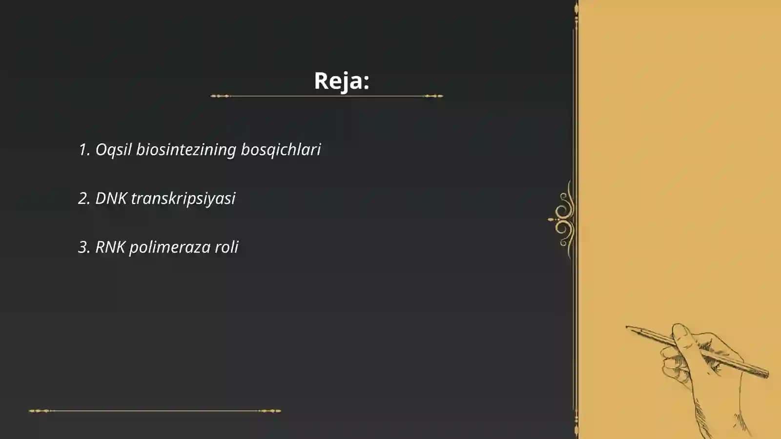 Oqsil biosintezi 2
