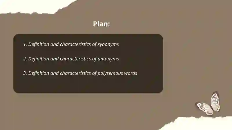 Differentiating Between synonym Antonyms and Polysemous words 2