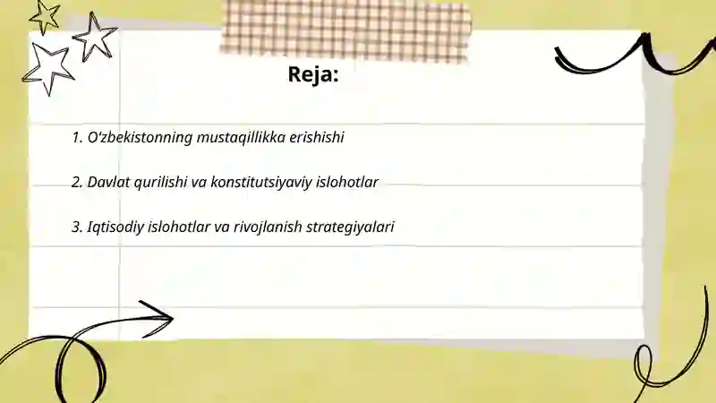 O‘zbekistonning eng yangi tarixi 2