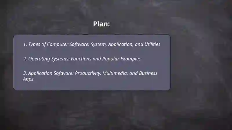 Computer software 2