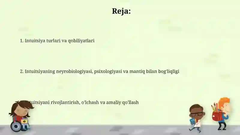 Sezgi turlari va uning qobiliyatlari 2