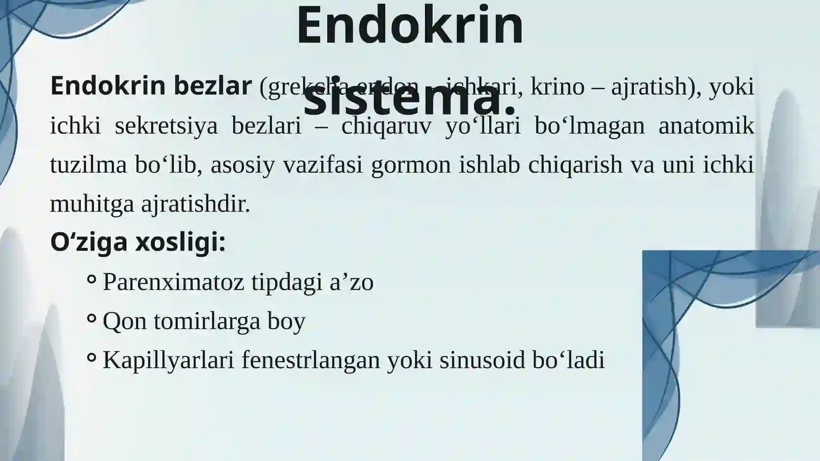 Endokrin sistemasi 2