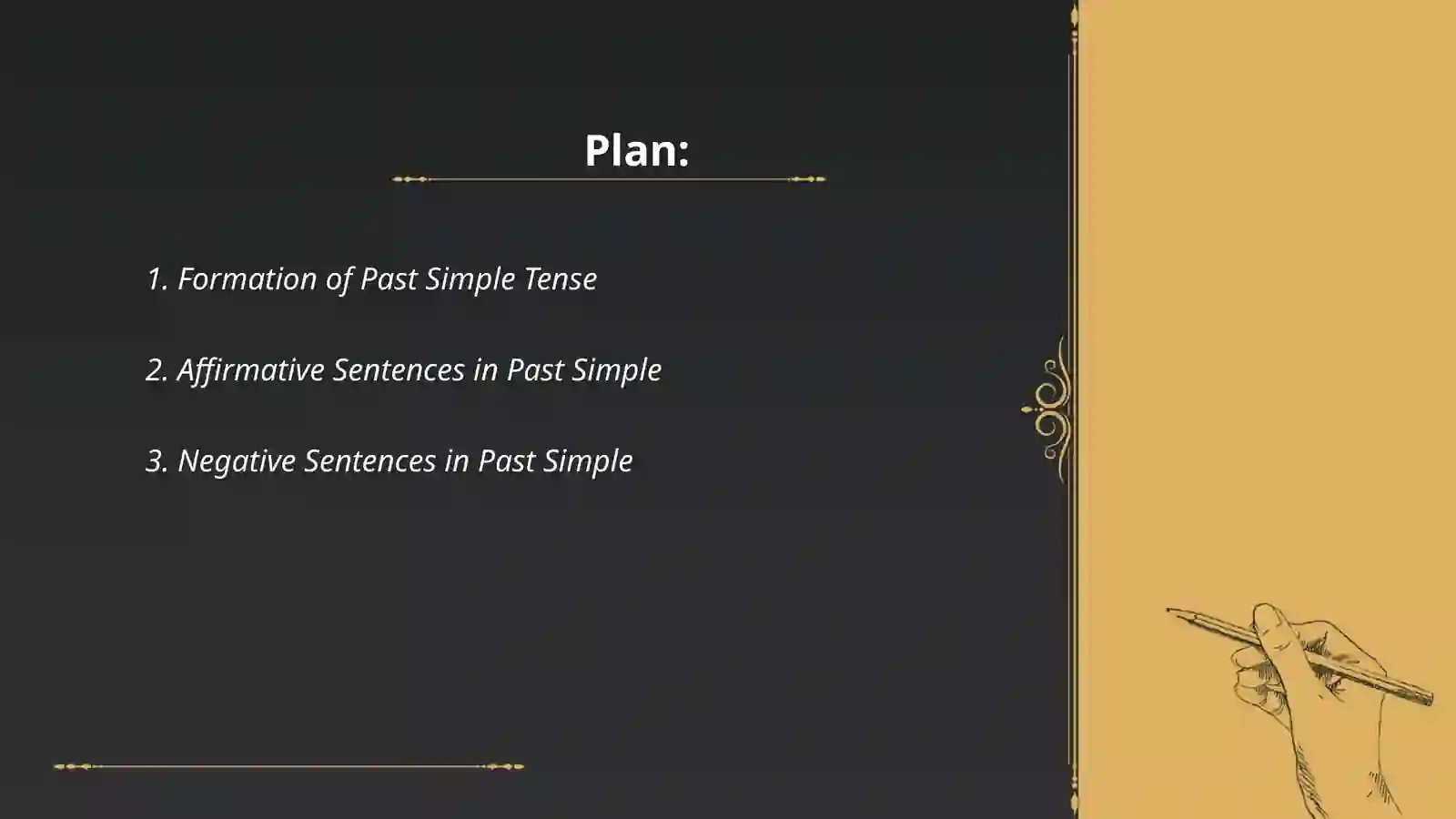 Past simple 2