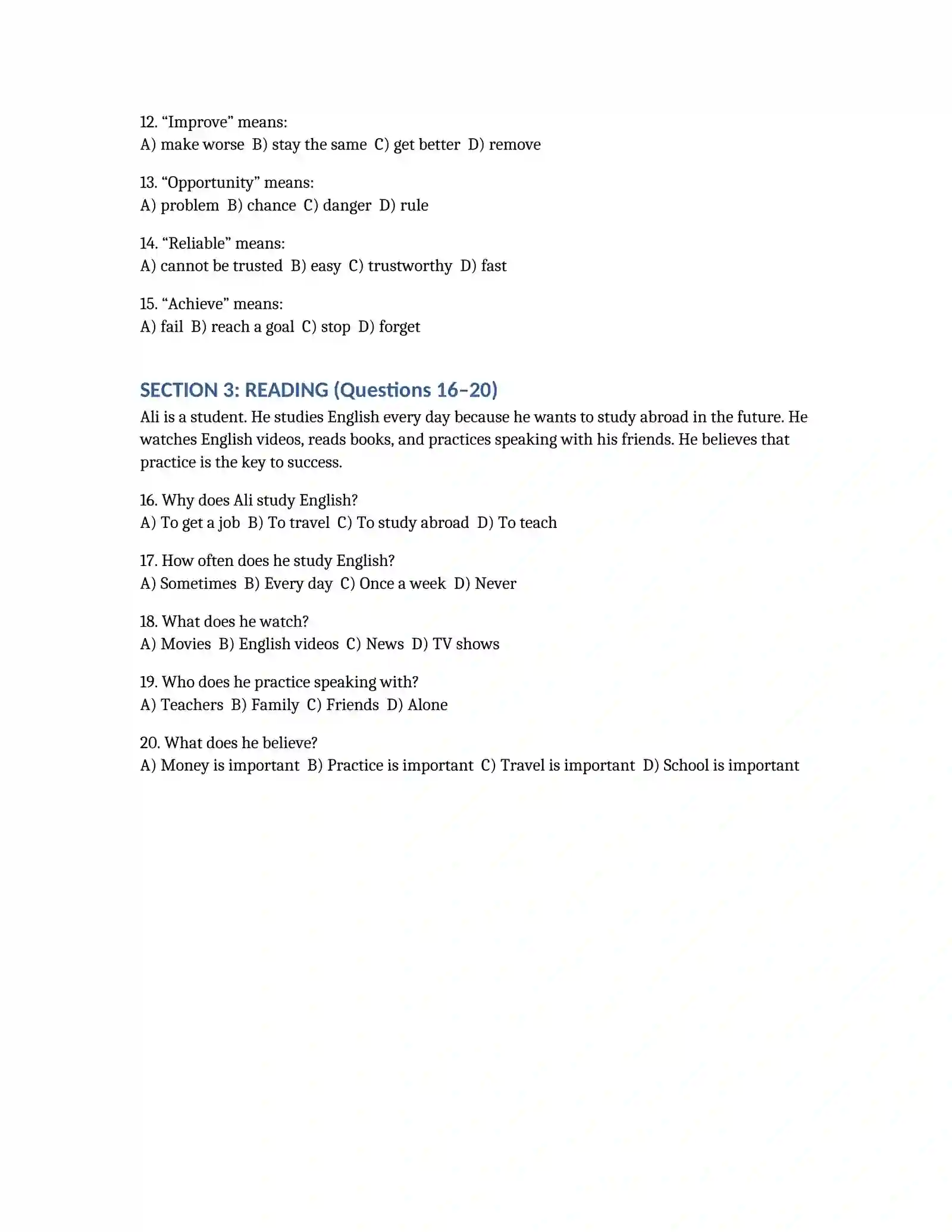 IELTS 8+ 2