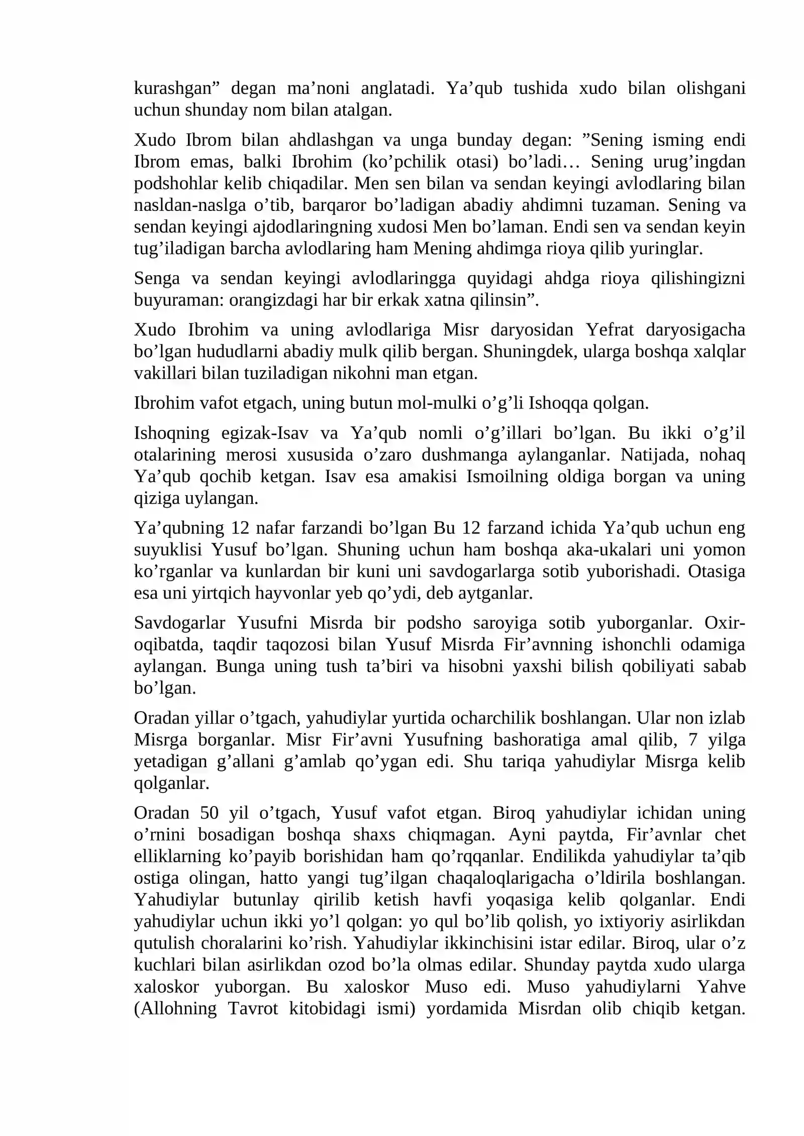 2-mavzu. Milliy dinlar 2