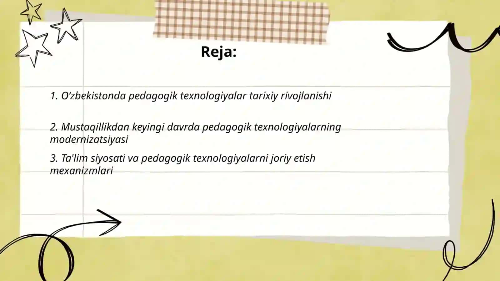 Oʻzbekistonda pedagogik texnologiyaning rivojlanishi 2