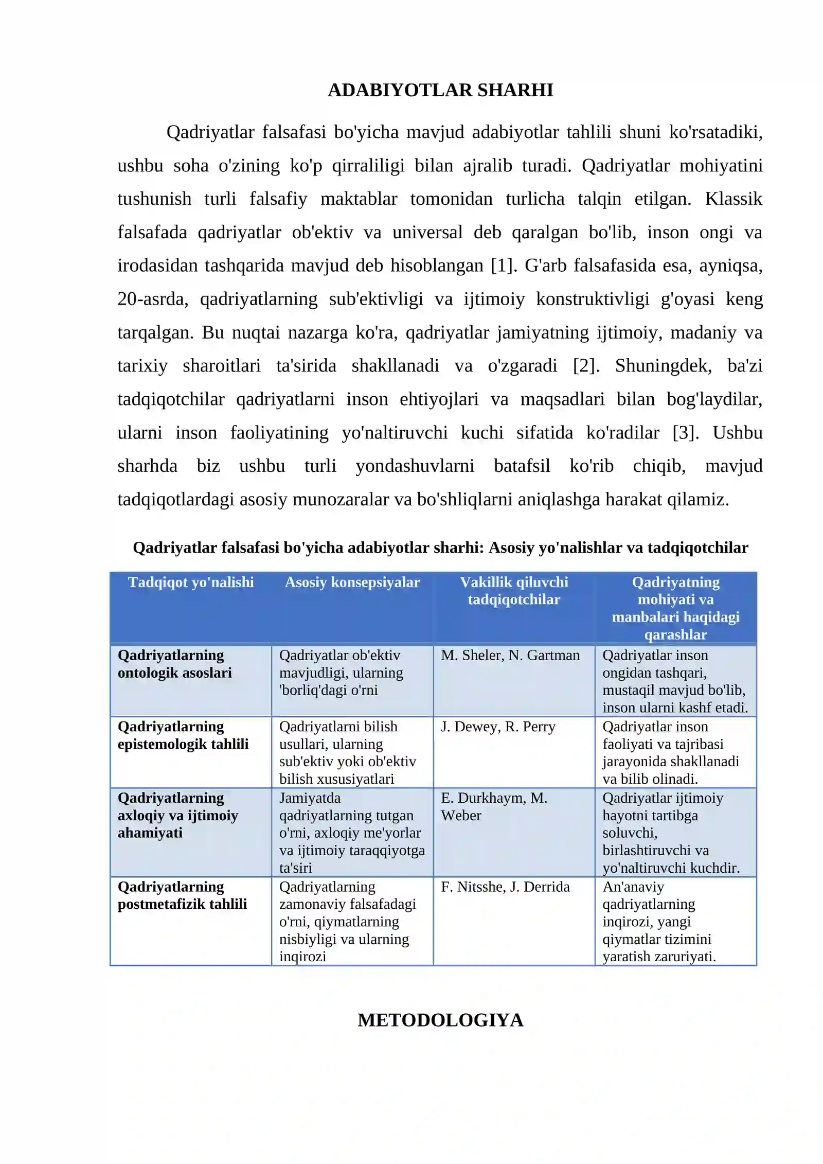 QADRIYATLAR FALSAFASI 2