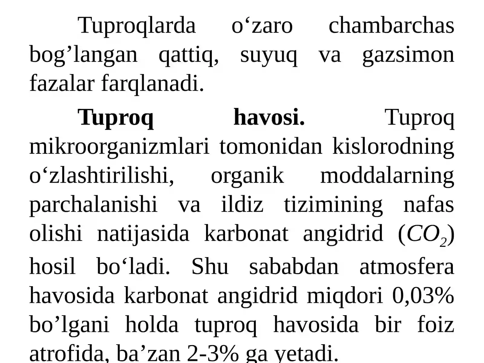 Tuproqning o’simliklar oziqlanishi bilan bog’liq xususiyati va o’g’it qo’llash bilan bog’liq xossalari 2